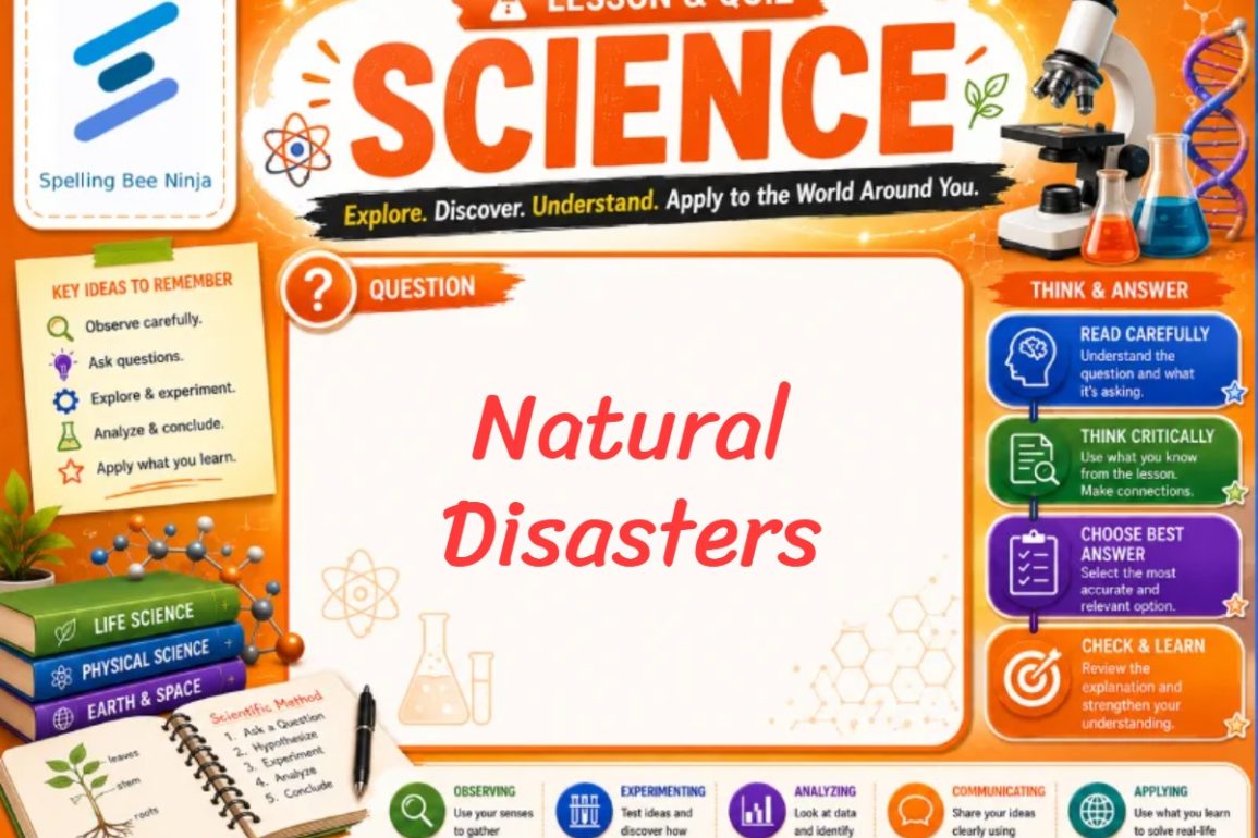 🎓 Natural Disasters: Interactive Lesson on Earth’s Powerful Forces