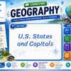 US States and Capitals Lesson and Quiz