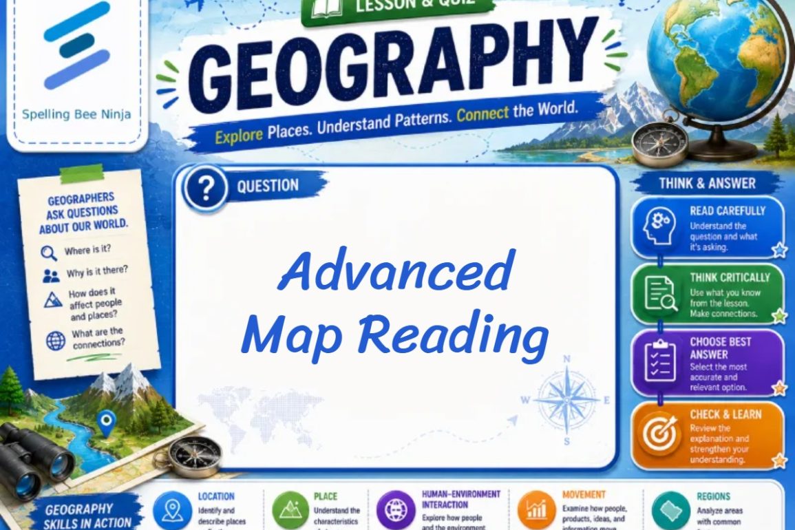 🎓 Advanced Map Reading: Interactive Geography Skills Lesson