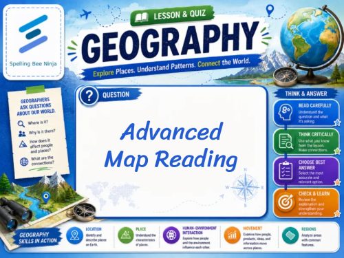 Advanced Map Reading Lesson and Quiz
