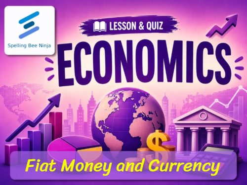 Fiat Money and Currency Lesson and Quiz