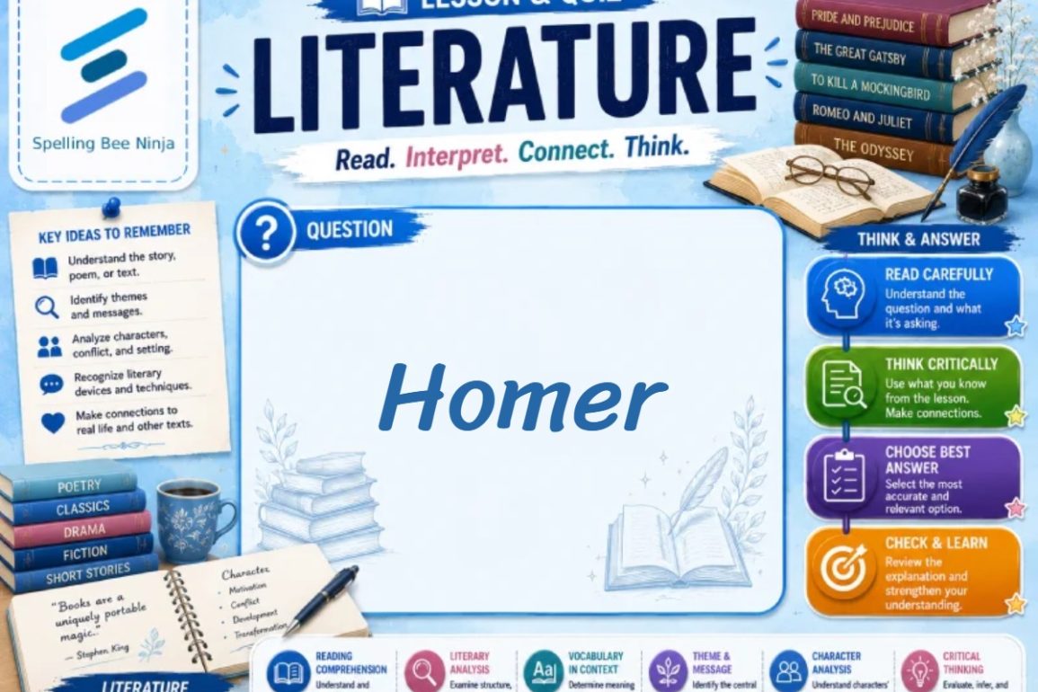 🎓 Homer: Discover the Father of Epic Poetry