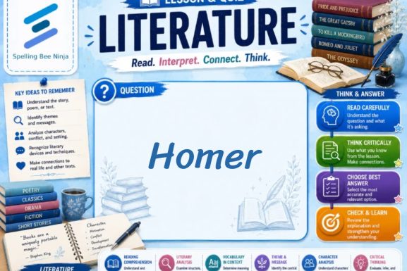 Homer Lesson and Quiz