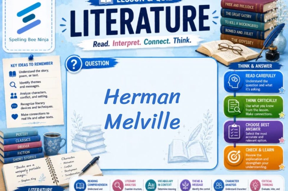 Herman Melville Lesson and Quiz
