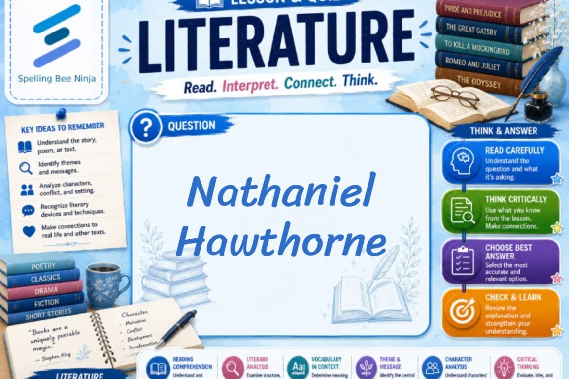 🎓 Nathaniel Hawthorne: Symbolism and The Scarlet Letter