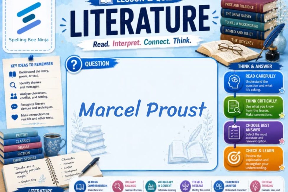Marcel Proust Lesson and Quiz
