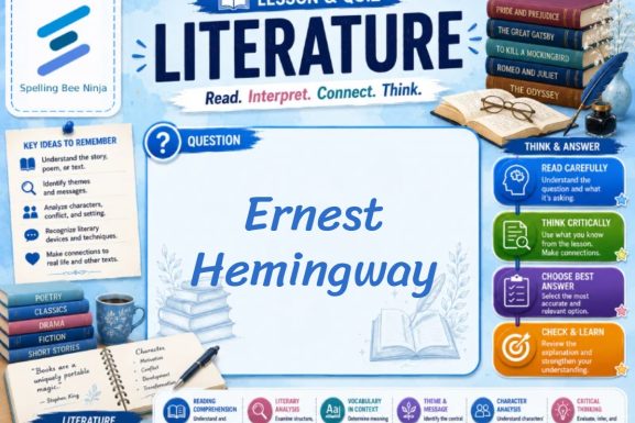 Ernest Hemingway Lesson and Quiz