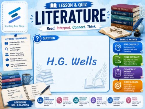 H.G. Wells Lesson and Quiz
