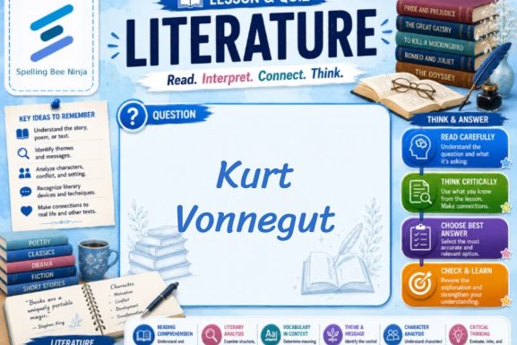 Kurt Vonnegut Lesson and Quiz