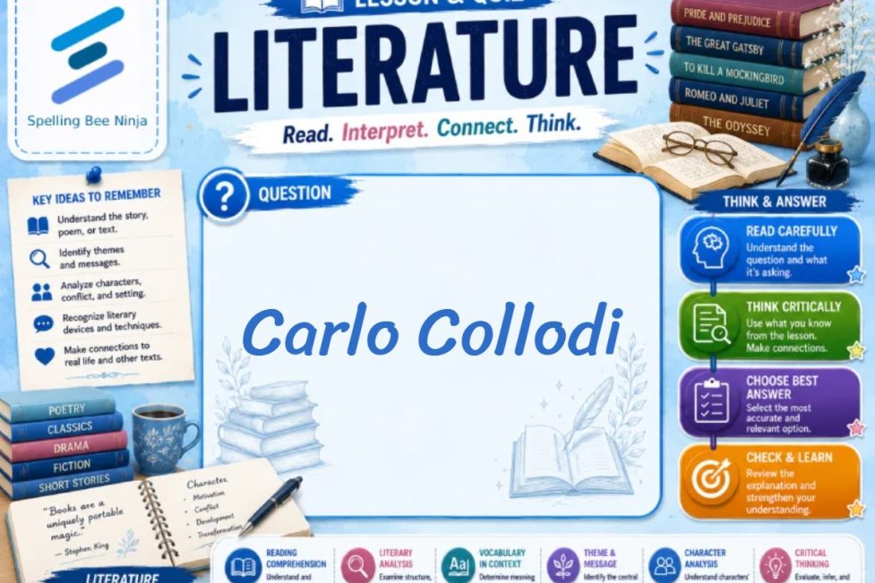 Carlo Collodi Lesson and Quiz