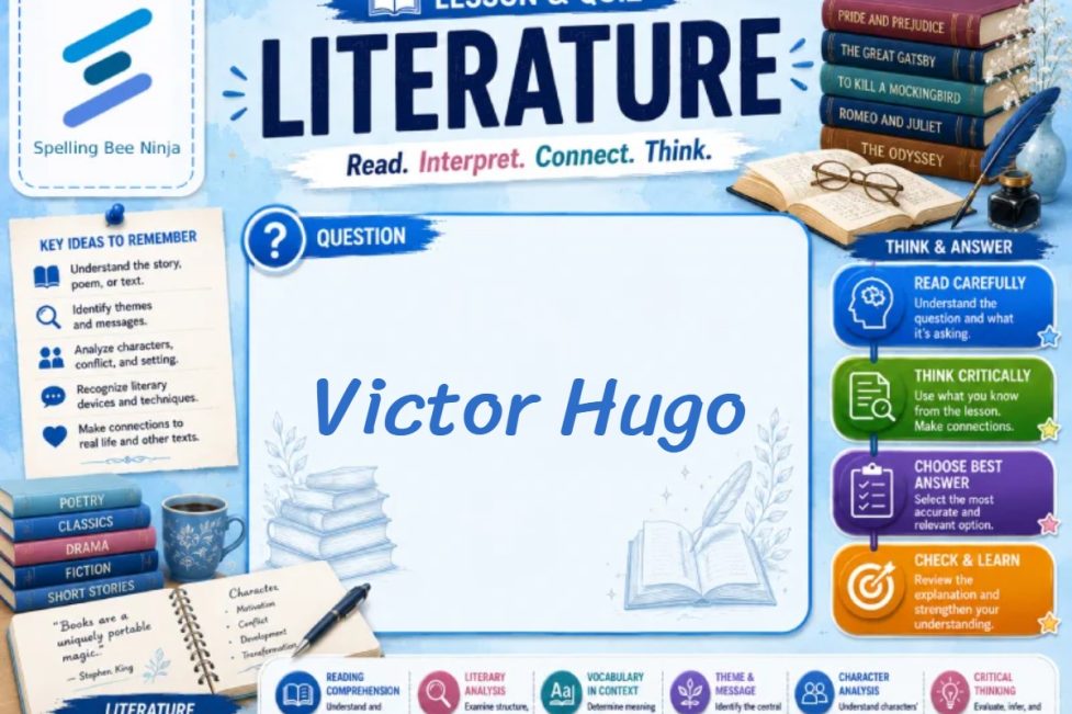 Victor Hugo Lesson and Quiz
