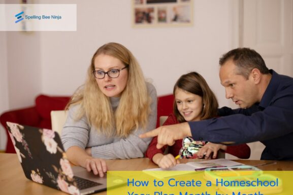 How to Create a Homeschool Year Plan Month by Month