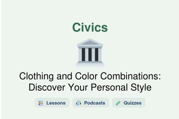 Clothing and Color Combinations: Discover Your Personal Style