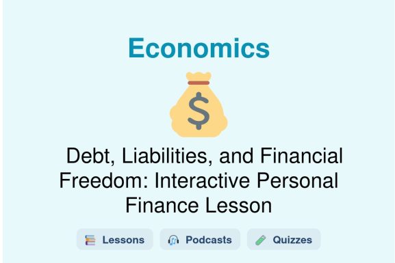 🎓 Debt, Liabilities, and Financial Freedom: Interactive Personal Finance Lesson