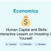 🎓 Human Capital and Skills: Interactive Lesson on Investing in Yourself