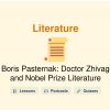🎓 Boris Pasternak: Doctor Zhivago and Nobel Prize Literature