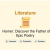 🎓 Homer: Discover the Father of Epic Poetry
