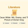🎓 Oscar Wilde: Wit, Drama, and The Picture of Dorian Gray