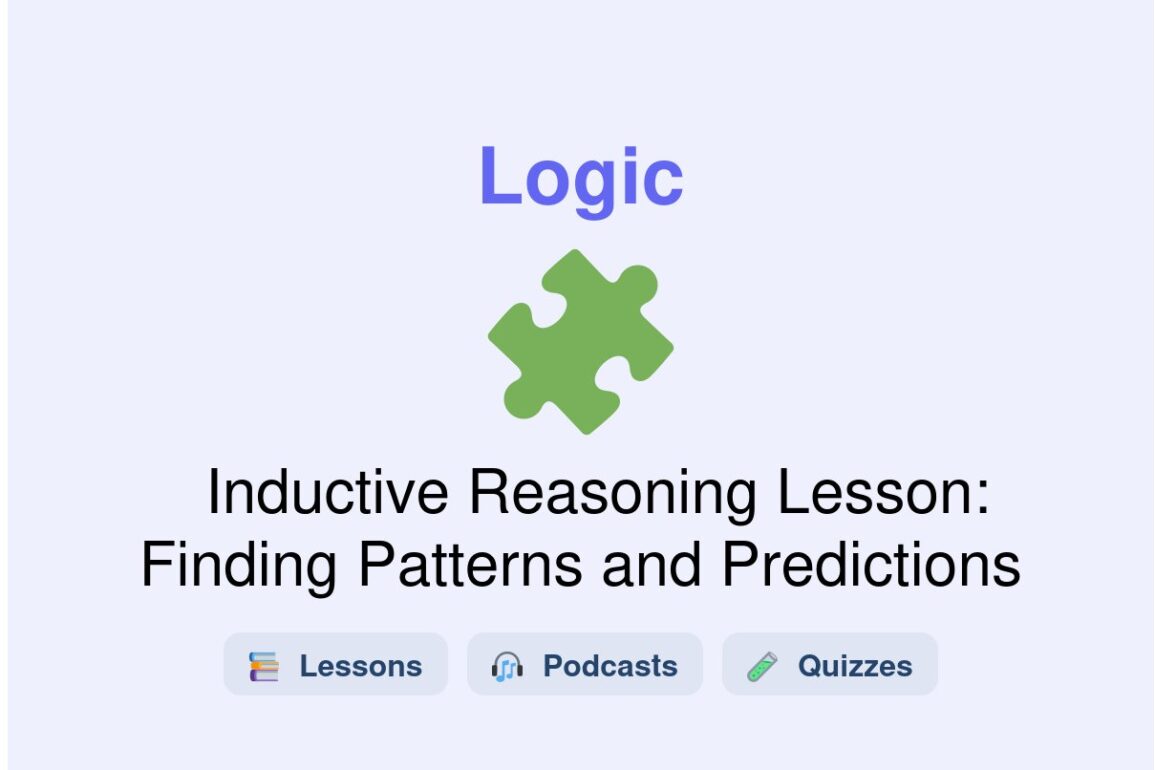 🎓 Inductive Reasoning Lesson: Finding Patterns and Predictions