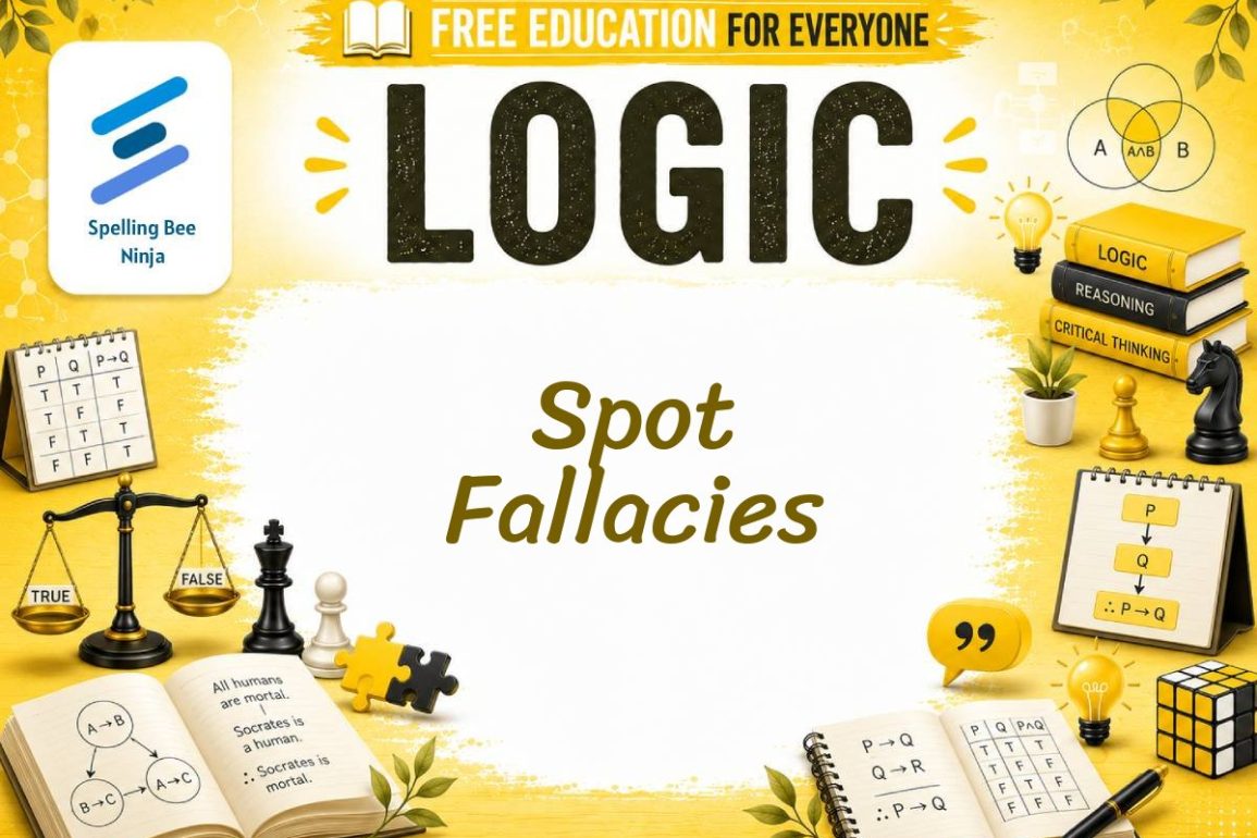 🎓 Logical Fallacies Lesson: Spot Errors in Reasoning