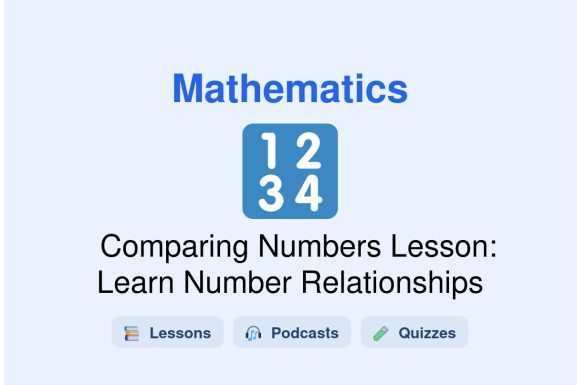 🎓 Comparing Numbers Lesson: Learn Number Relationships