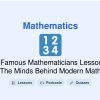 🎓 Famous Mathematicians Lesson: The Minds Behind Modern Math