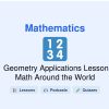 🎓 Geometry Applications Lesson: Math Around the World