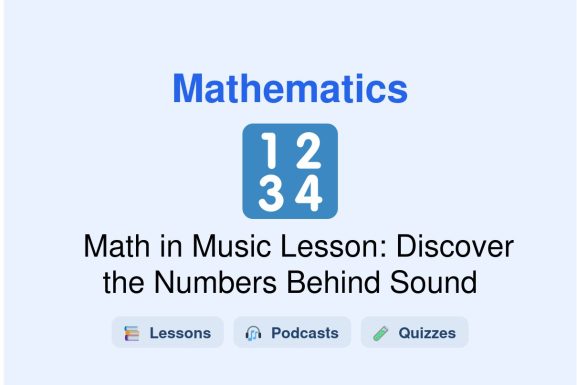 🎓 Math in Music Lesson: Discover the Numbers Behind Sound