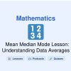 🎓 Mean Median Mode Lesson: Understanding Data Averages
