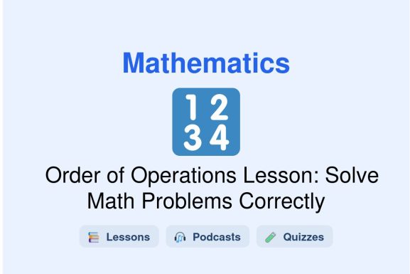 🎓 Order of Operations Lesson: Solve Math Problems Correctly