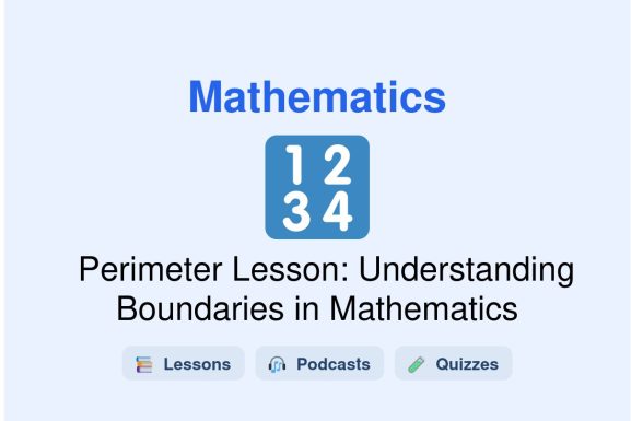 🎓 Perimeter Lesson: Understanding Boundaries in Mathematics