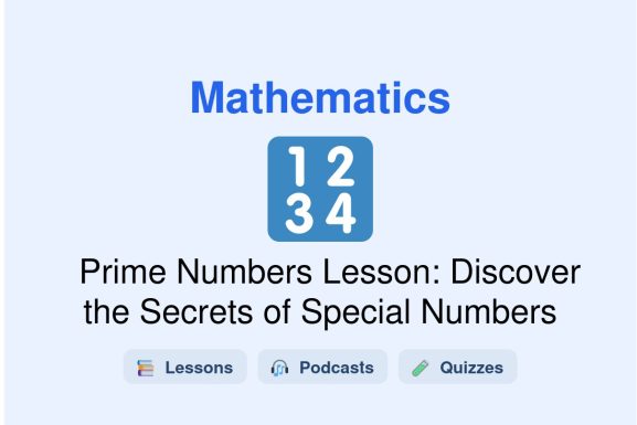 🎓 Prime Numbers Lesson: Discover the Secrets of Special Numbers
