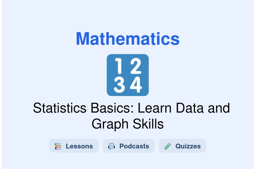 🎓 Statistics Basics: Learn Data and Graph Skills