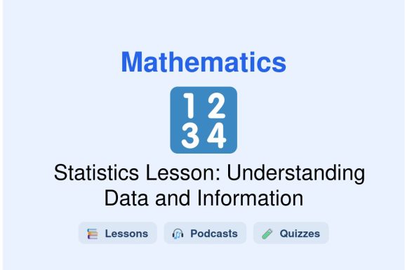 🎓 Statistics Lesson: Understanding Data and Information