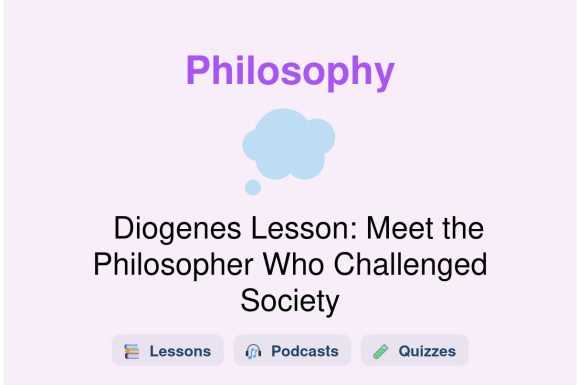 🎓 Diogenes Lesson: Meet the Philosopher Who Challenged Society