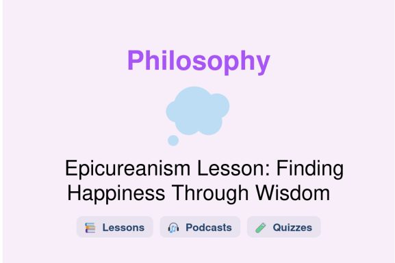 🎓 Epicureanism Lesson: Finding Happiness Through Wisdom
