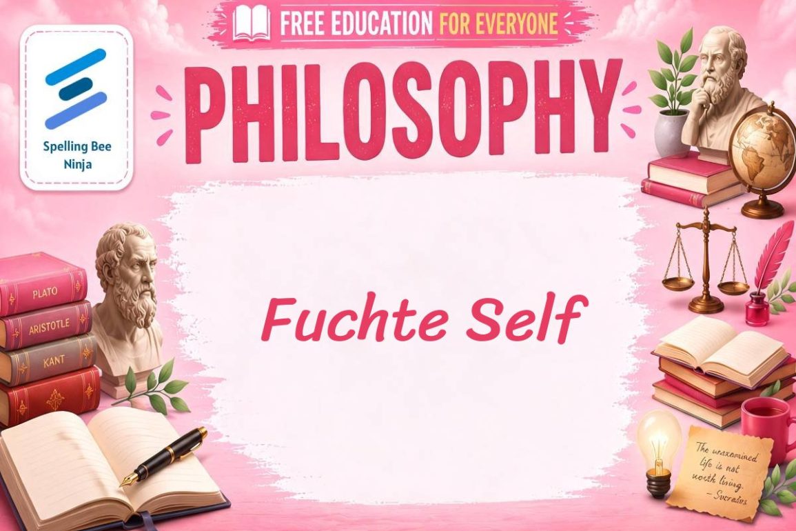 🎓 Fichte Lesson: Self, Freedom, and Human Consciousness