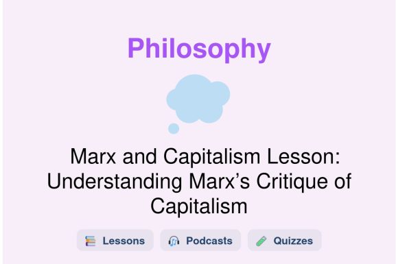 🎓 Marx and Capitalism Lesson: Understanding Marx’s Critique of Capitalism