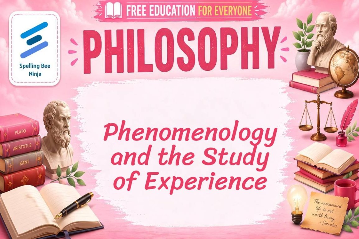 🎓 Phenomenology Lesson: Studying Conscious Experience