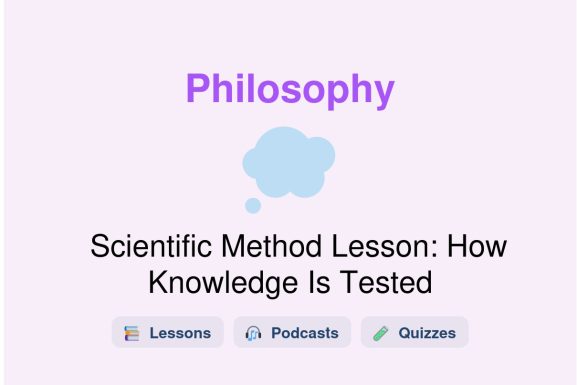 🎓 Scientific Method Lesson: How Knowledge Is Tested