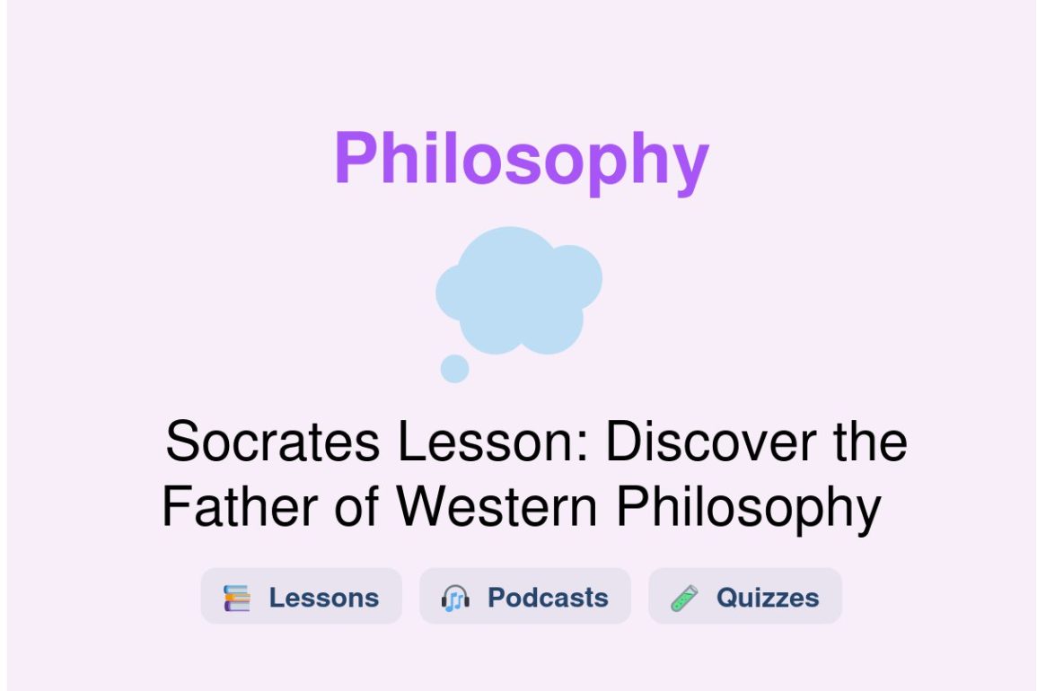 🎓 Socrates Lesson: Discover the Father of Western Philosophy