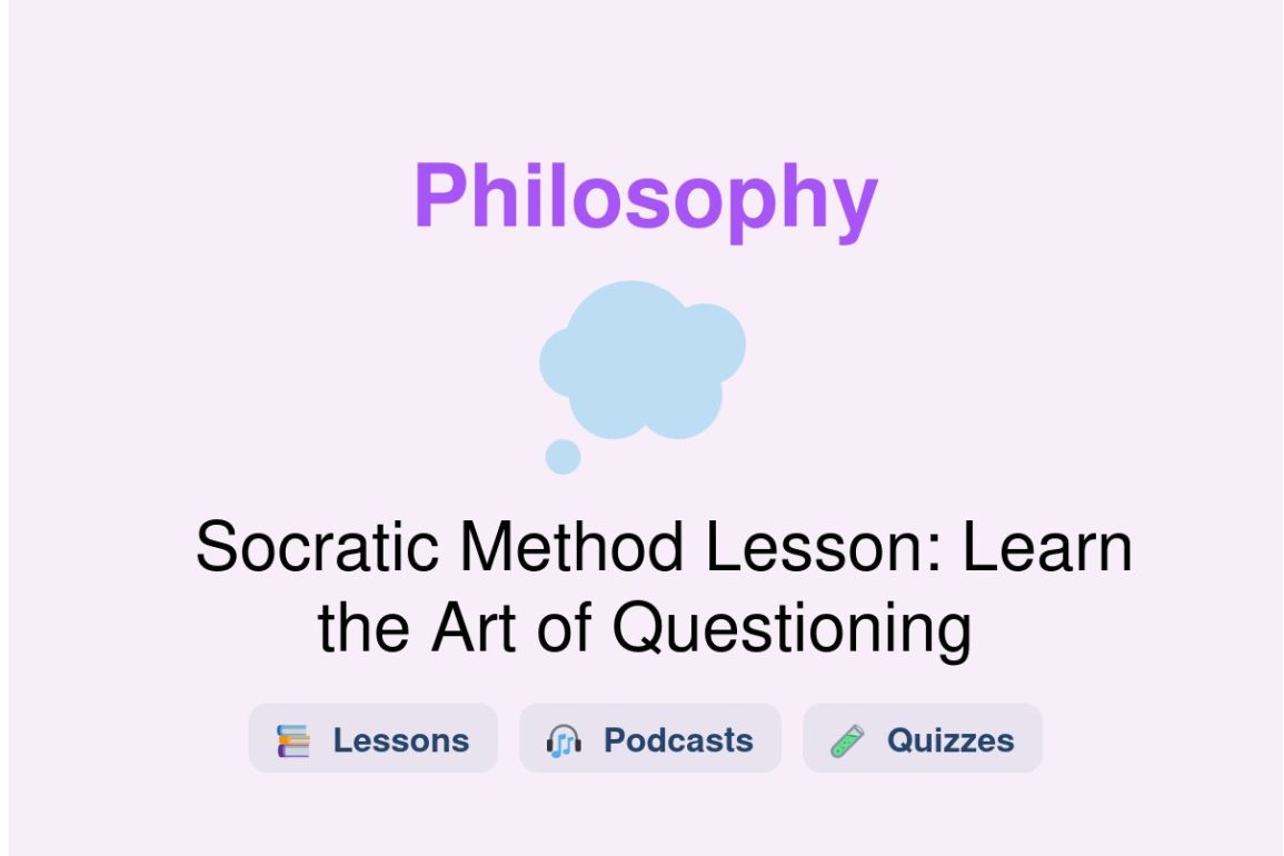 🎓 Socratic Method Lesson: Learn the Art of Questioning