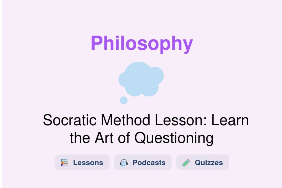 🎓 Socratic Method Lesson: Learn the Art of Questioning