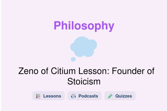 🎓 Zeno of Citium Lesson: Founder of Stoicism