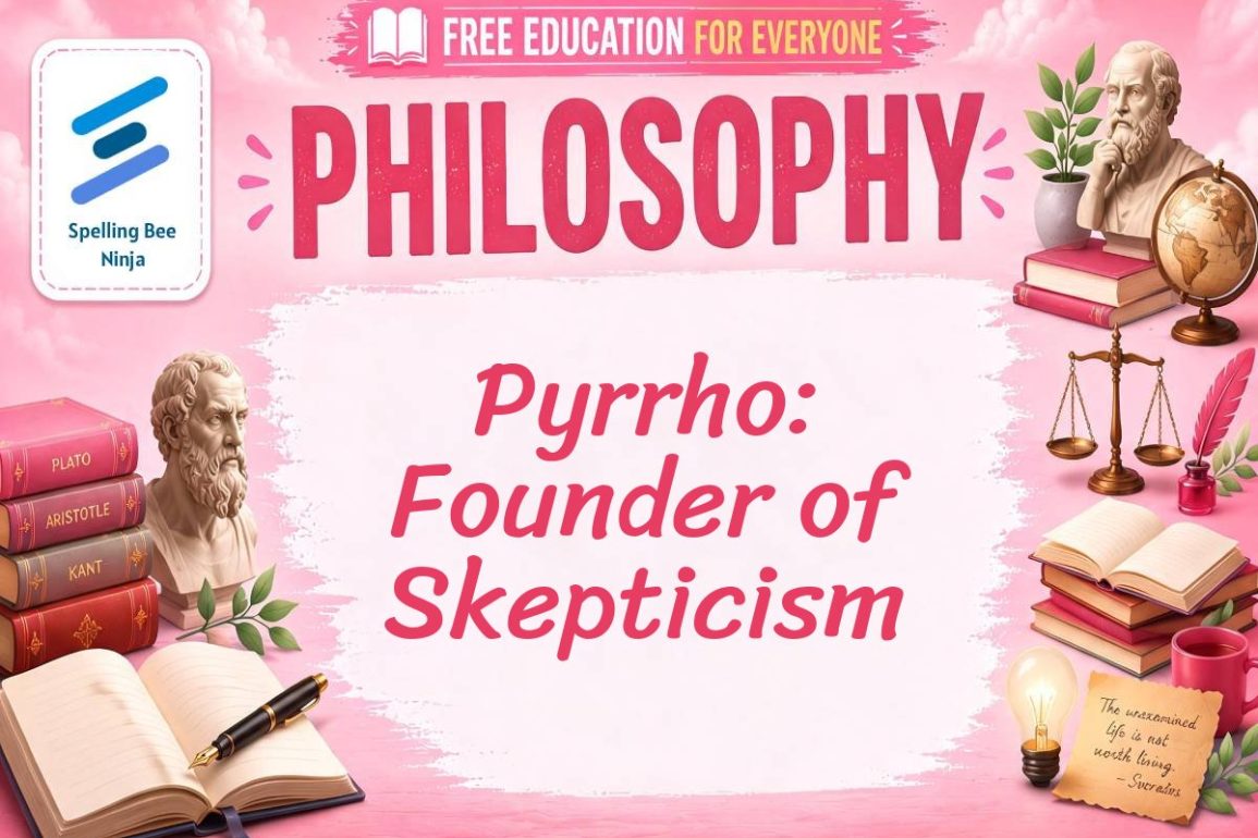 🎓 Pyrrho Lesson: Discover the Origins of Skepticism