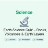 🎓 Earth Science Quiz – Rocks, Volcanoes & Earth Layers