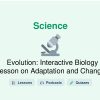 🎓 Evolution: Interactive Biology Lesson on Adaptation and Change