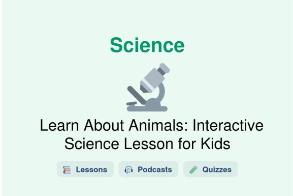 🎓 Learn About Animals: Interactive Science Lesson for Kids