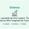 🎓 Leonardo da Vinci Lesson: The Genius Who Imagined the Future