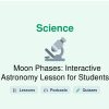🎓 Moon Phases: Interactive Astronomy Lesson for Students